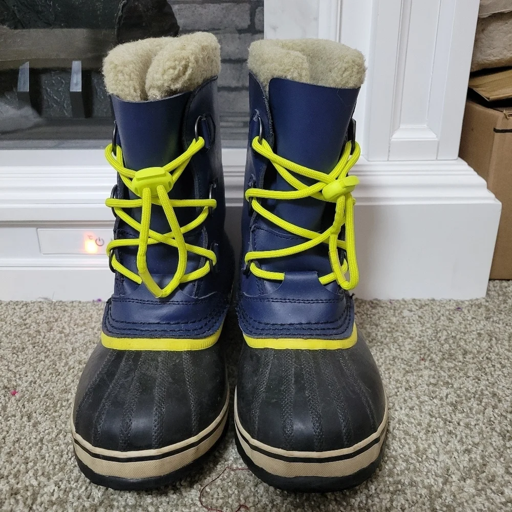 Sorel Yoot Pac Caribou Felt Lined Waterproof Kid's Snow Boot, Size 4